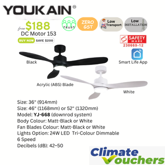 34 CEILING FAN 123 - Image 1