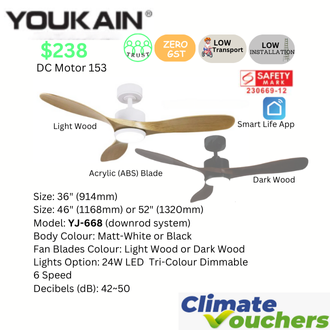 F Fan (2) CEILING FAN 119 - Image 1